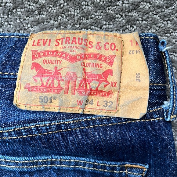 Lot - 2 pairs of Levis 501, 34x32 - Picture 4 of 4